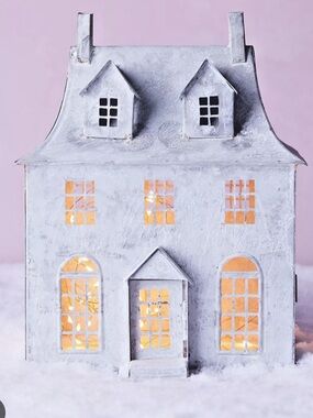 Concordville  Anthropologie  Chateau House Holiday Village Decor